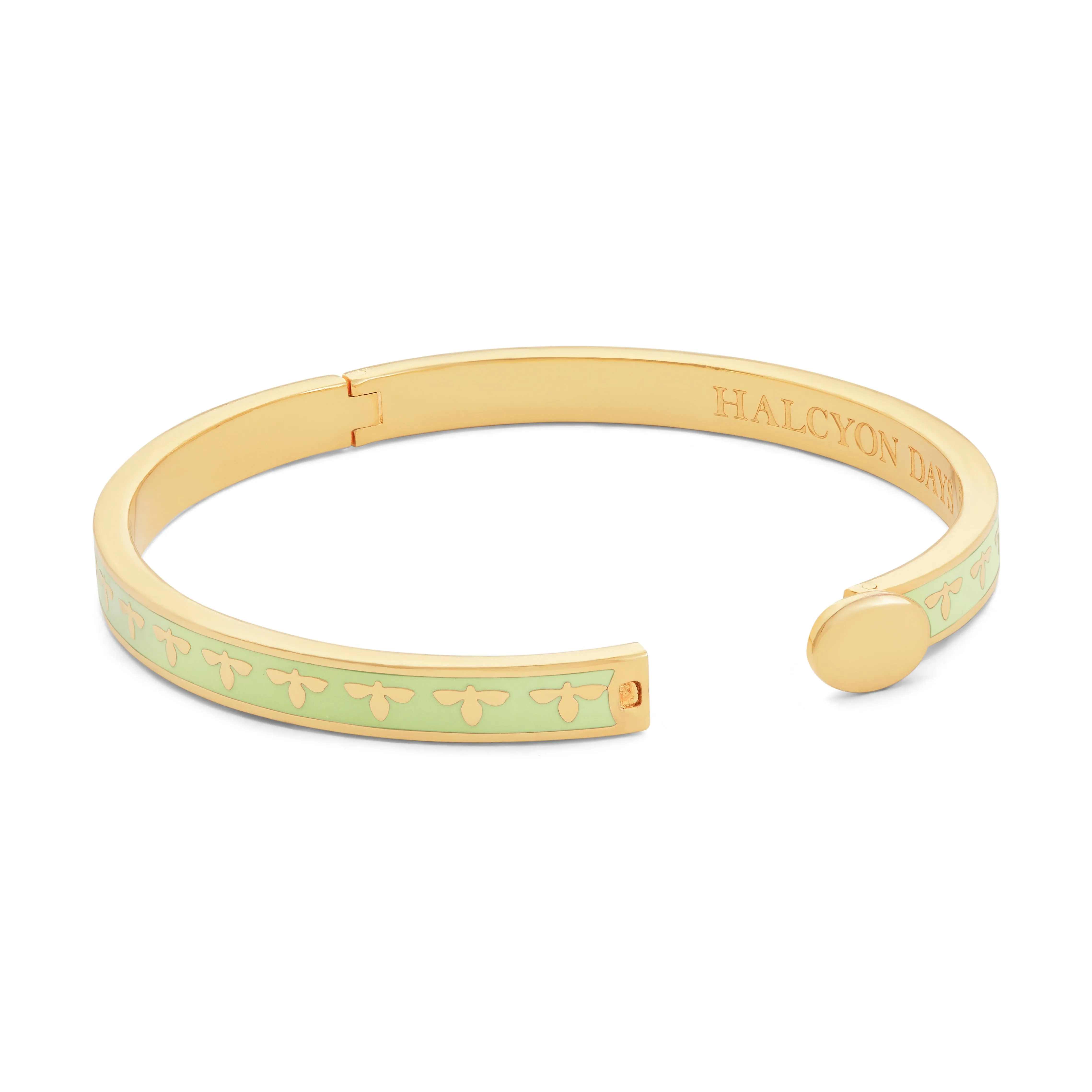 Skinny Bee Meadow & Gold Bangle