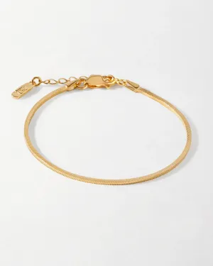 Snake Chain Bracelet - Gold