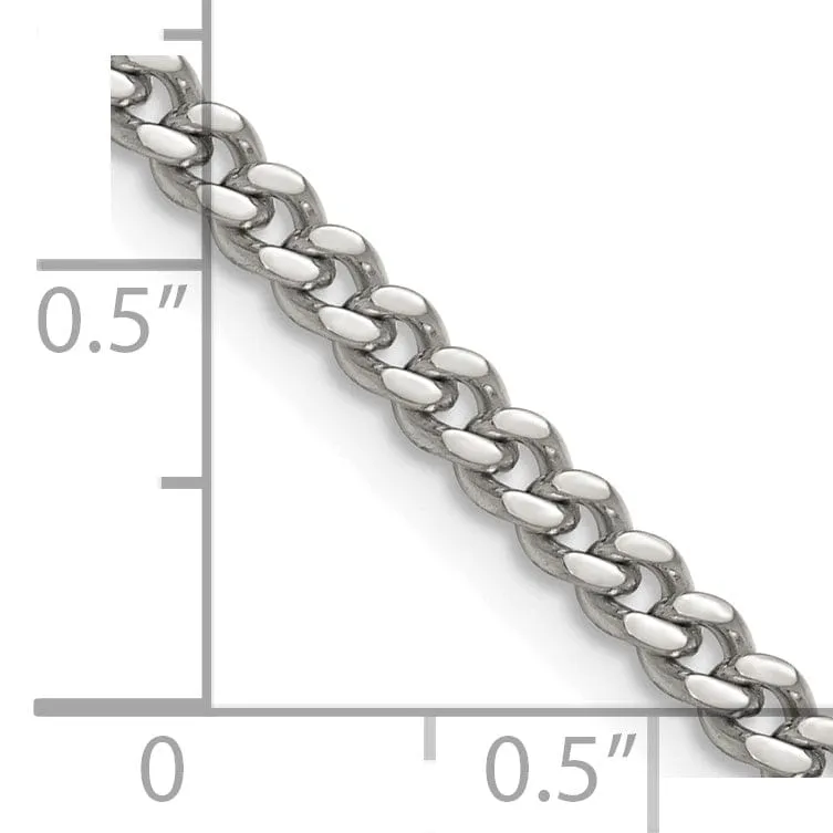 Stainless Steel Curb Chain 6MM