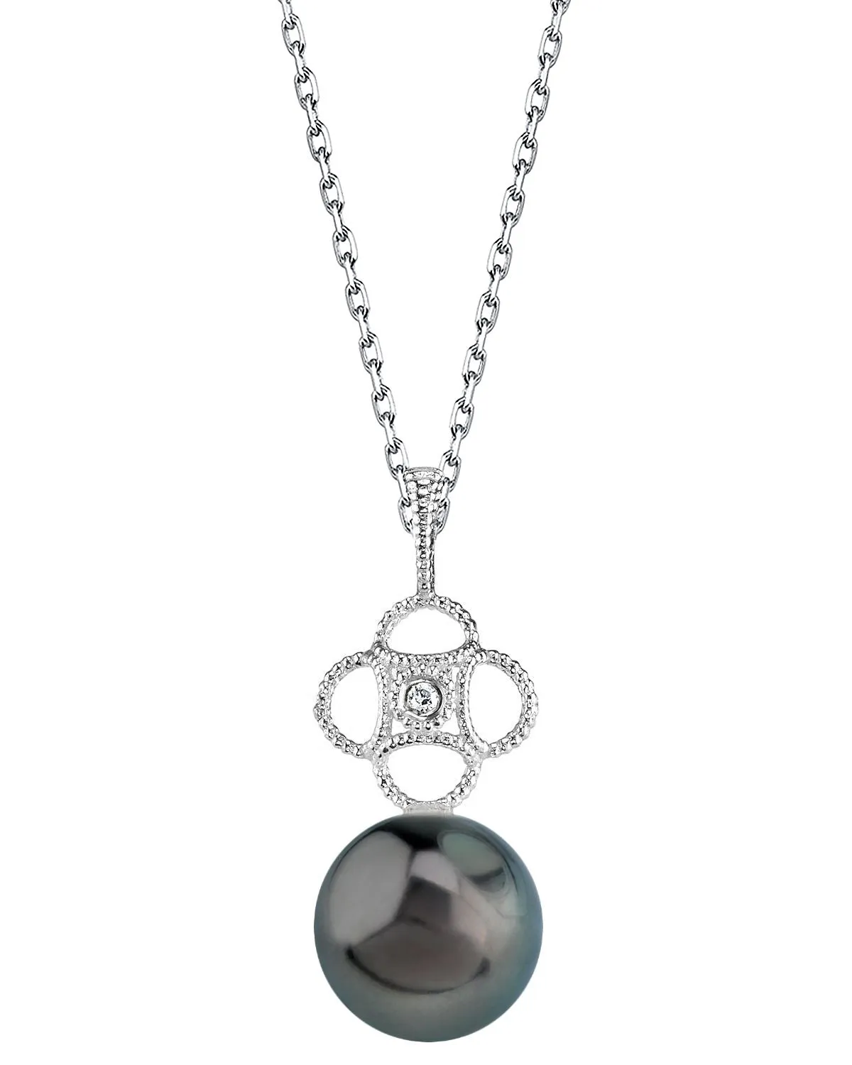 Tahitian South Sea Pearl & Diamond Harper Pendant