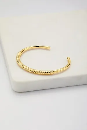 Tia Cuff Bracelet - Gold