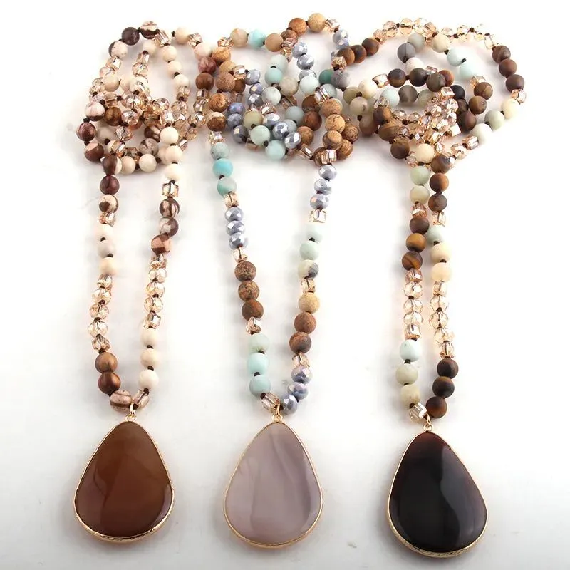 Tribal Knotted Necklaces Collection