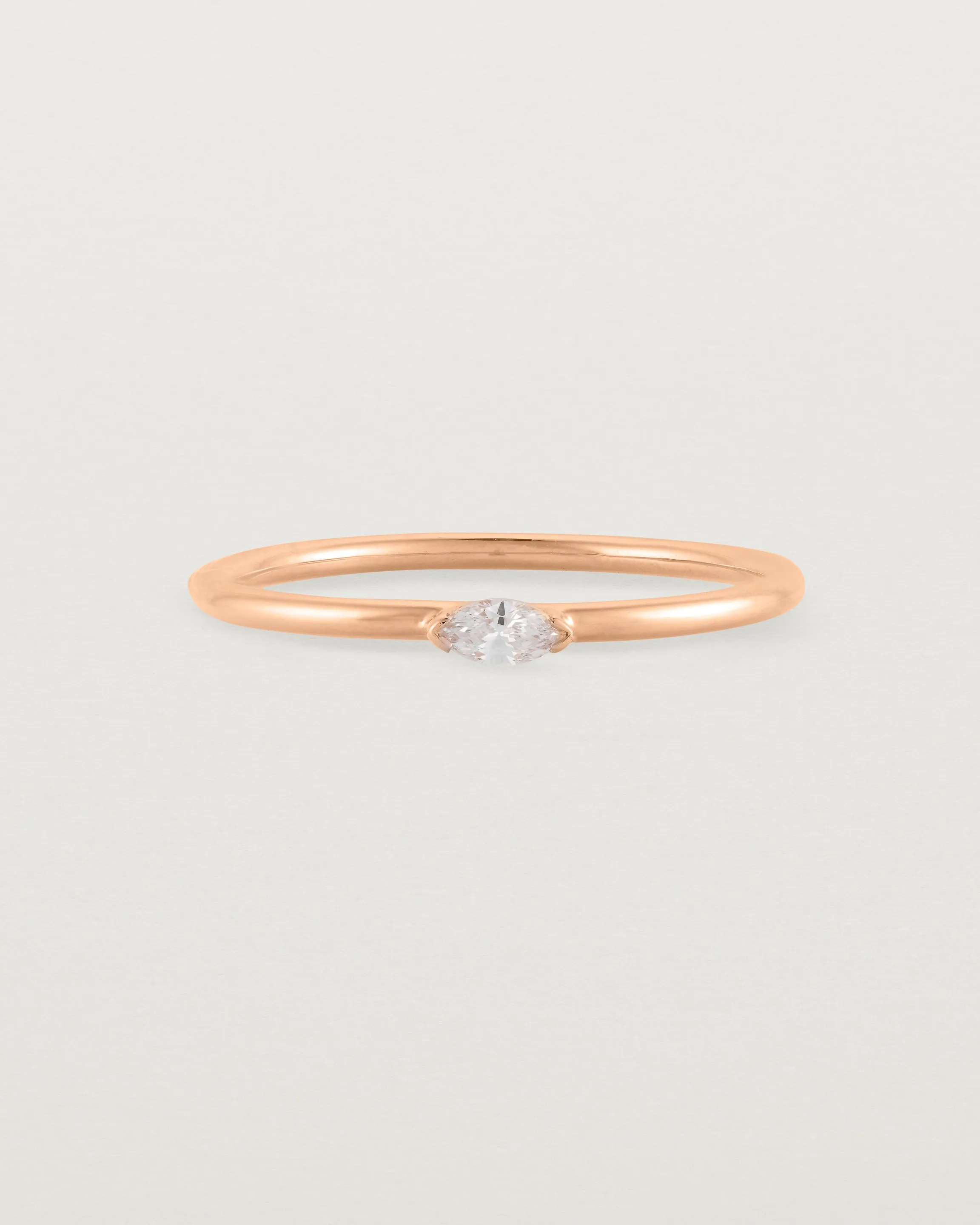 Vega Stacking Ring | Diamond